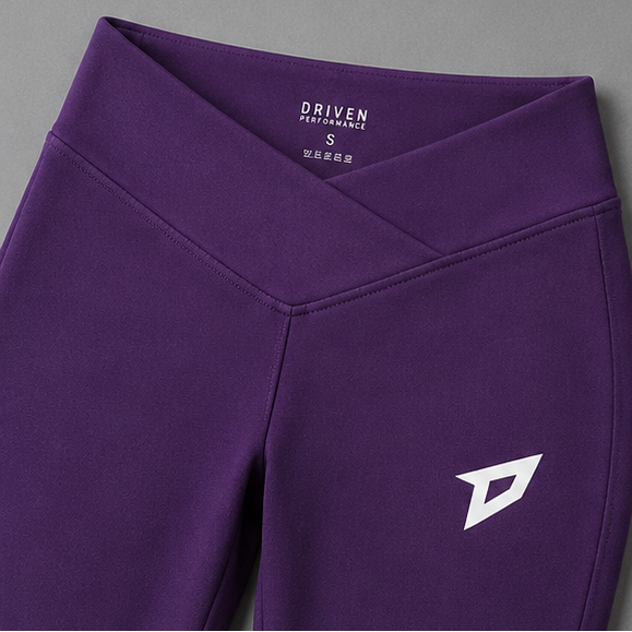 Flared Leggings (purple)