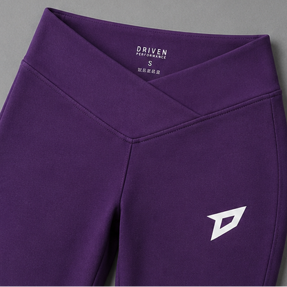 Flared Leggings (purple)