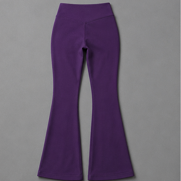 Flared Leggings (purple)