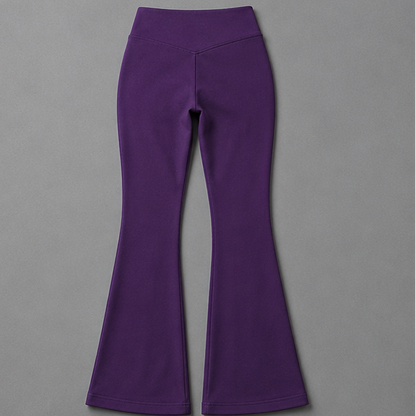 Flared Leggings (purple)