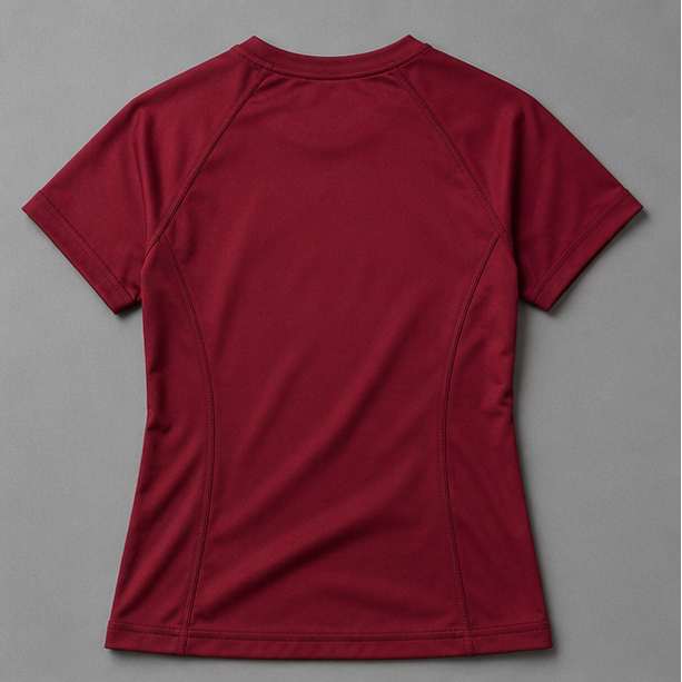Contour Tee Women (maroon)