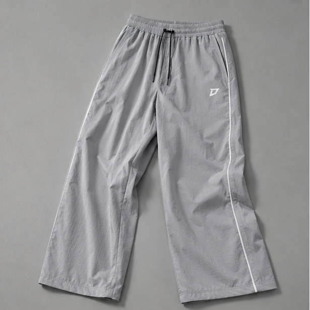 Unisex Wide Leg Trousers (grey)