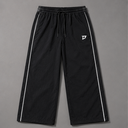 Unisex Wide Leg Trousers (black)