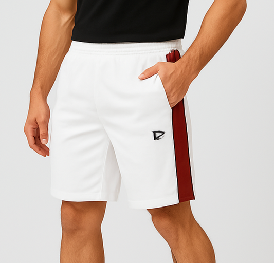 DRVN - Micro Shorts With Red Panel (Copy)