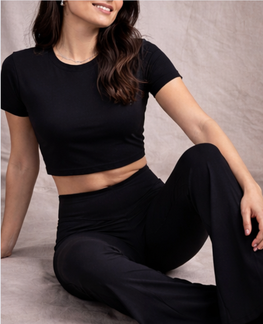 Flared Leggings (black)