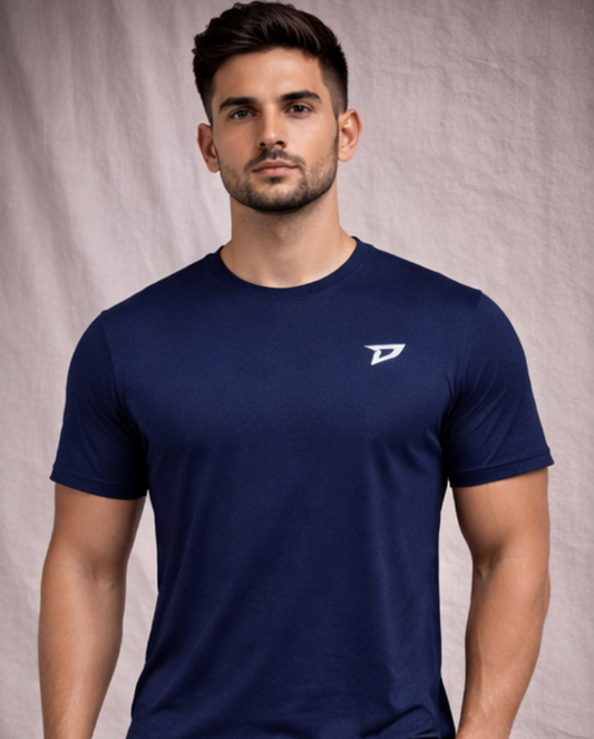 Compression Tee Men (navy)