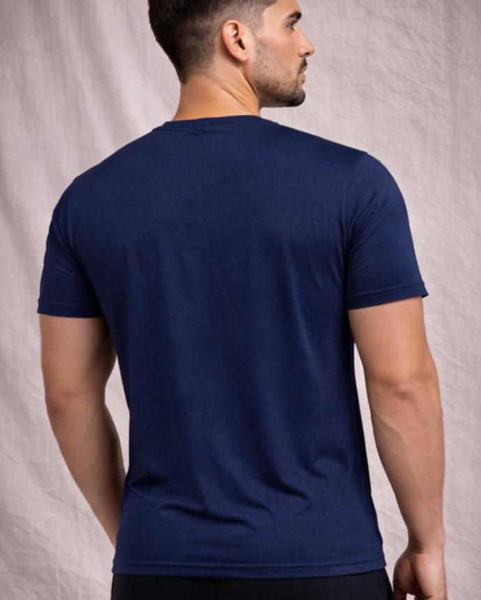 Compression Tee Men (navy)